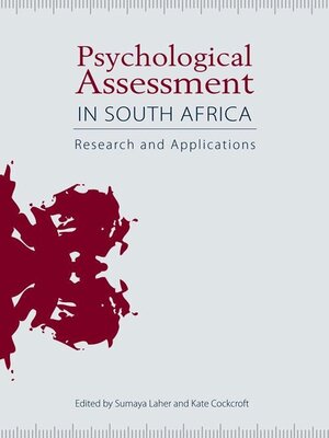 cover image of Psychological Assessment in South Africa